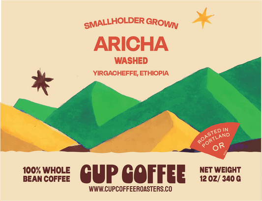 Smallholder Grown - Aricha Ethiopia Yirgacheffe Adorsa Station Washed Coffee - Cup Coffee Roasters