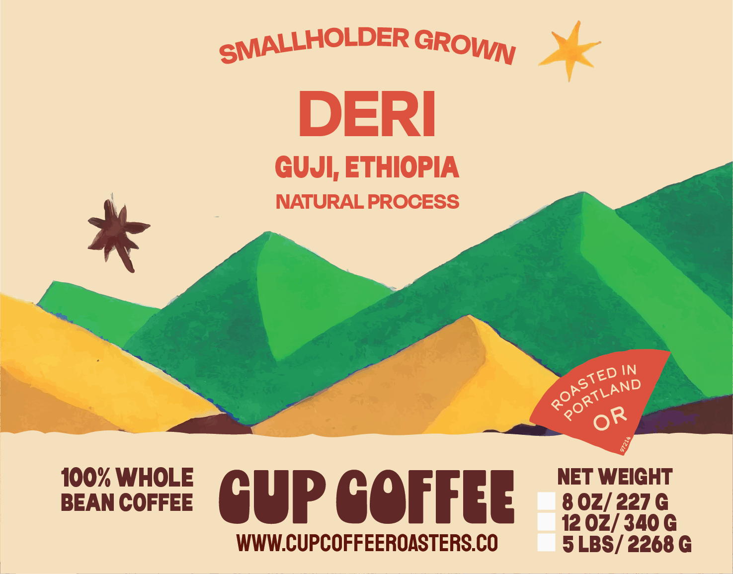 Smallholder Grown - Guji Ethiopia Natural - Cup Coffee Roasters