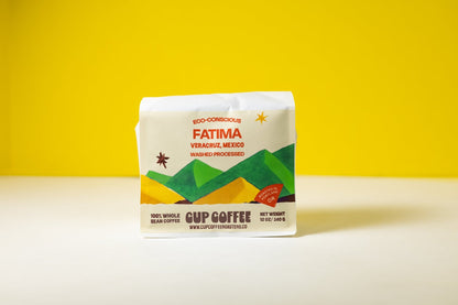 Eco - Conscious - Fatima Veracruz Mexico Washed Coffee - Cup Coffee Roasters