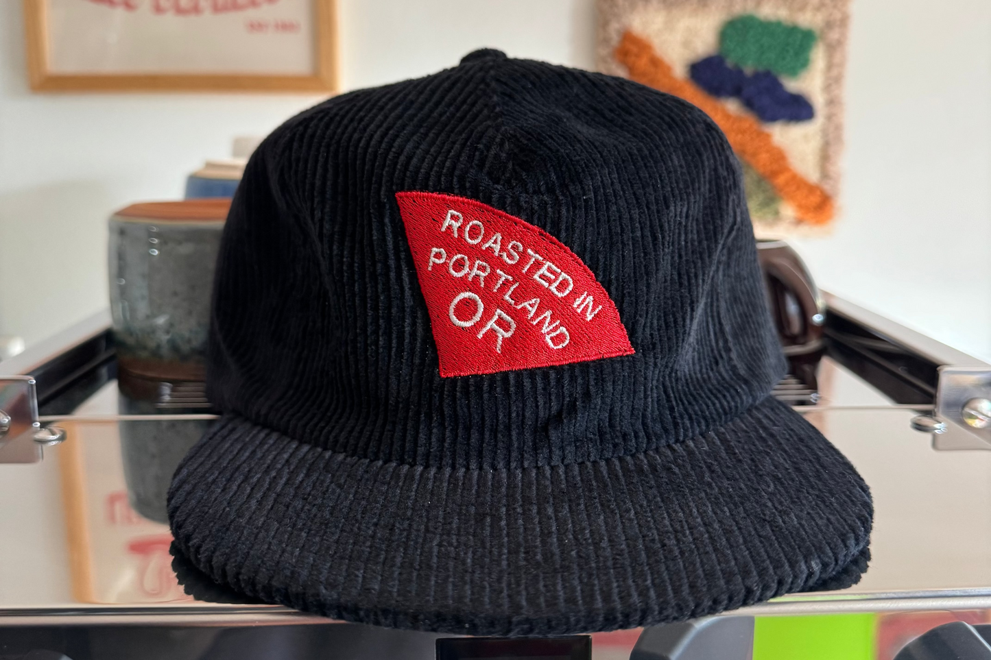 Roasted In Portland Corduroy Hat - Cup Coffee Roasters