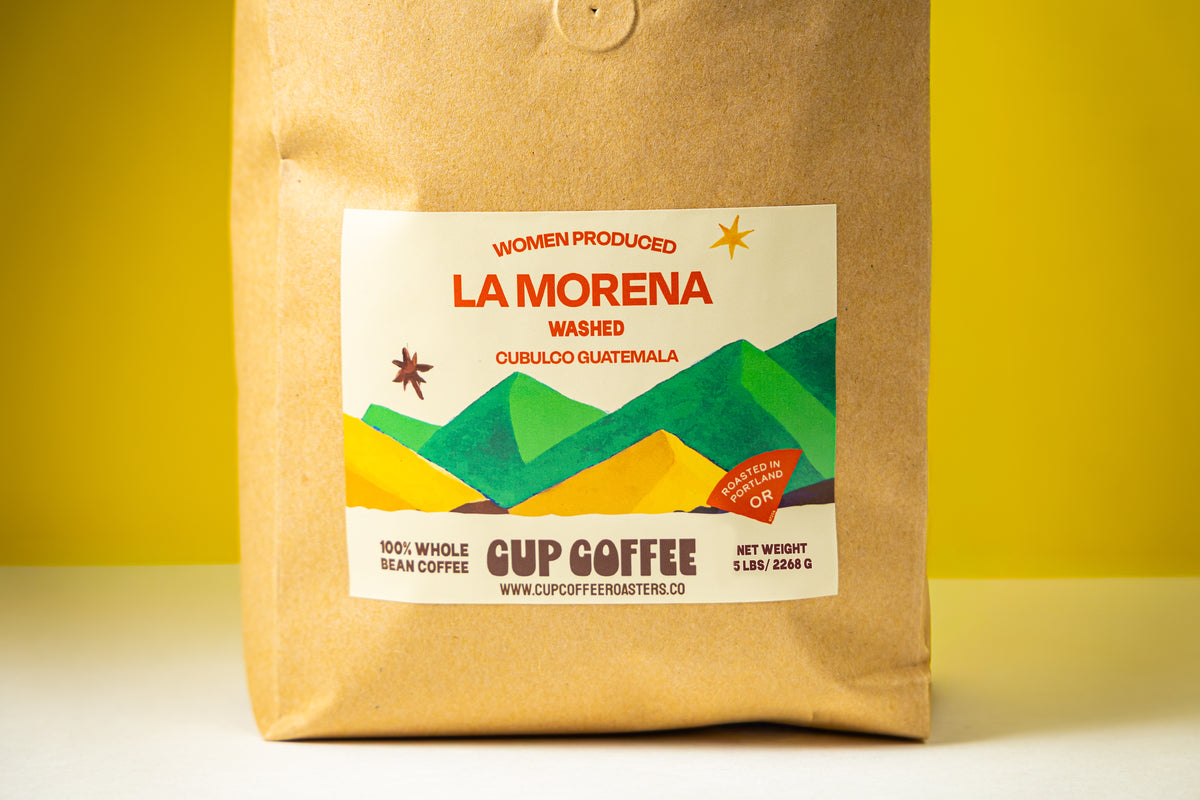 La Morena Women-Produced Guatemala Light Roast Coffee 5lb Bag