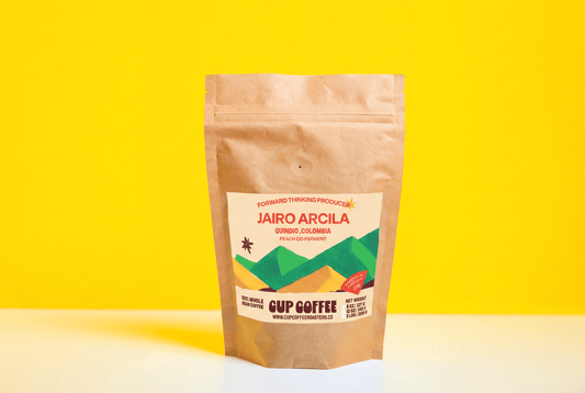 Peach Co-Ferment Colombia | Jairo Arcila Honey Process - Cup Coffee Roasters